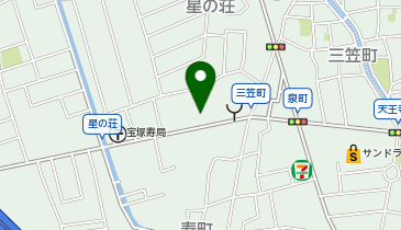 一般社団法人Sun(サン)はーとの地図画像