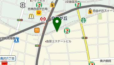 LAOX BEAUTY AIRPORT(ラオックス ビューティー エアポート) 自由が丘店の地図画像