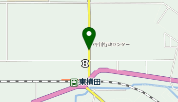 平岡行政センターの地図画像