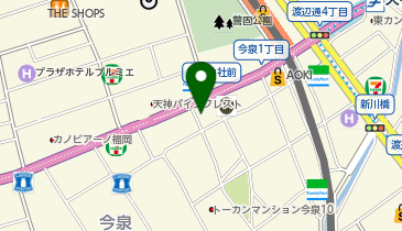 Studio Indi(スタジオ インディ) 福岡天神店の地図画像