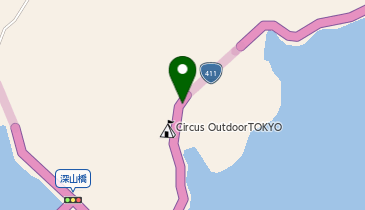 奥多摩湖レストセンター 丸井亭の地図画像