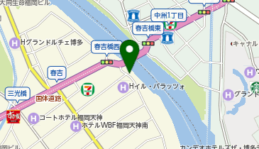 三日月屋 春吉店の地図画像