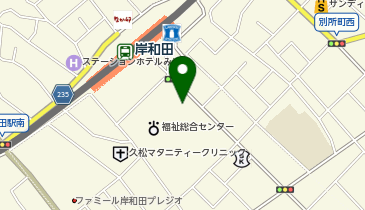 バイオエステBTB 岸和田店の地図画像