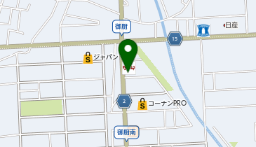ペイントプロ 東大阪店の地図画像