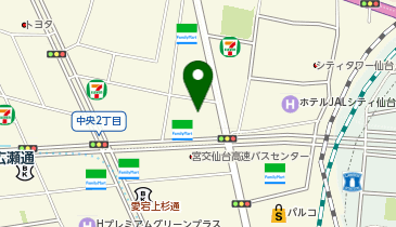 パートナーエージェント 仙台店の地図画像