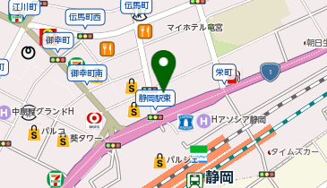 パートナーエージェント 静岡店の地図画像
