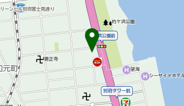 名代 宇奈とと 別府店の地図画像