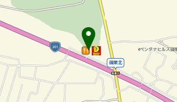 らーめん大龍軒 篠栗支店の地図画像