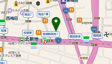 大衆酒場フレンチマン 第3ビル店の地図画像