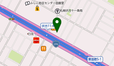 みよしの 伏古店の地図画像