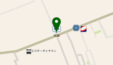餃子の雪松 八街店の地図画像