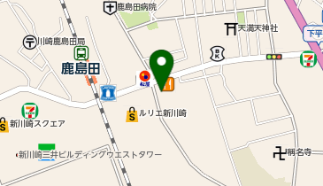 横浜家系ラーメン 大崎家の地図画像