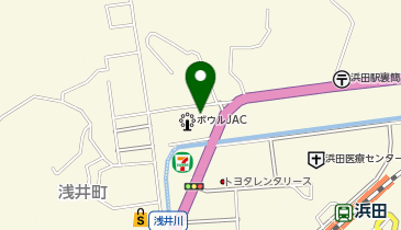 W-FIT24(ダブルフィットトゥエンティーフォー) 浜田店の地図画像