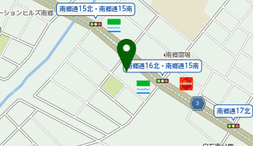 ねこねこ食パン 札幌南郷通店の地図画像