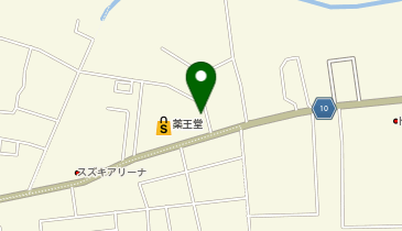 鶏笑 三沢店の地図画像