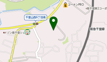 ニトリ デコホーム トナリエ南千里アネックス店の地図画像