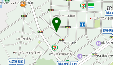 高級芋菓子しみず 博多駅前店の地図画像