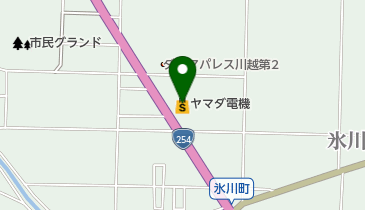 家電住まいる館YAMADA(ヤマダ) 川越店の地図画像