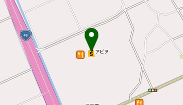 たちばな アピタ新潟亀田店の地図画像
