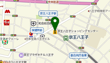 グラック 京王八王子ショッピングセンター店の地図画像