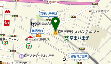 蓬莱軒 京王八王子ショッピングセンター店の地図画像