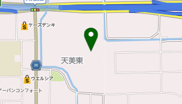 ママのリフォーム セブンパーク天美店の地図画像