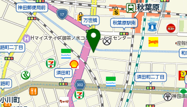 ジュリス探偵事務所の地図画像