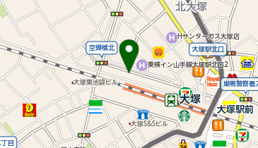 KIDS PHOTO STUDIO Choco(キッズ フォト スタジオ チョコ) 大塚店の地図画像