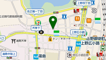 MOOKATA(ムーガタ) 湯島本店の地図画像