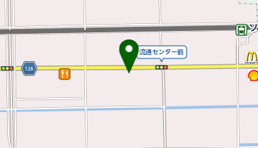 手打ちうどん 粉麦の地図画像