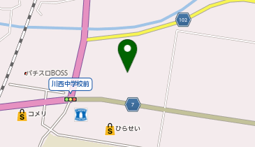 PACHINKO DAIEI(パチンコ ダイエー) 川西店の地図画像