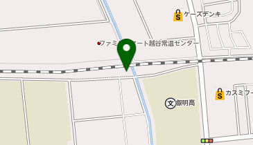 「こころの花」ほいくえん レイクタウン駅の地図画像