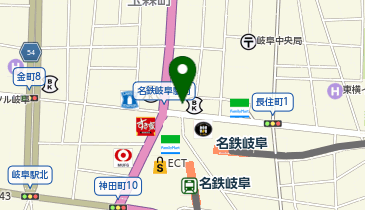 マーチャオ アメシスト岐阜店の地図画像