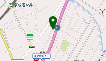 鶏笑 酒々井店の地図画像