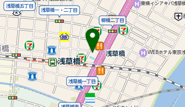 浅草橋東口整体院の地図画像