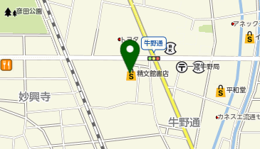 精文館書店 尾張一宮店の地図画像