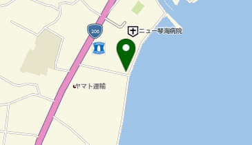 中野鉄構株式会社 形上工場の地図画像