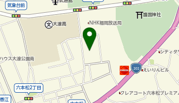 書肆 吾輩堂の地図画像