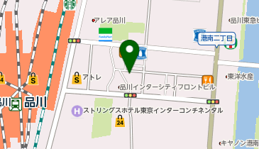 品川駅港南口接骨院の地図画像