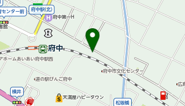 餃子の雪松 広島府中店の地図画像