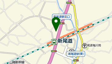 餃子の雪松 尾道店の地図画像