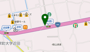 餃子の雪松 福山駅家店の地図画像