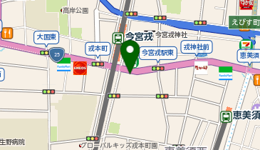 浜屋 今宮戎店の地図画像