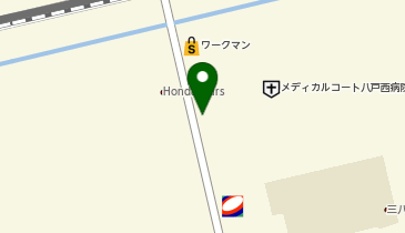 八戸西健診プラザの地図画像