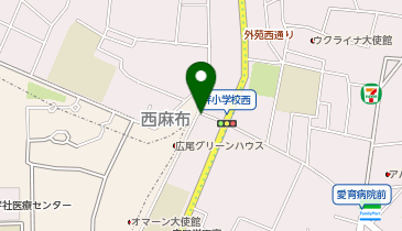 T.N.G Academy(ティーエヌジー アカデミー) 港区広尾校の地図画像