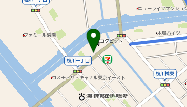 カルチャーパビリオン 平安 豊洲・枝川の地図画像