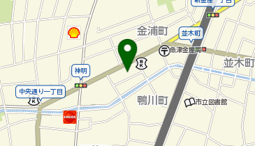 水だんご専門店 藤吉の地図画像