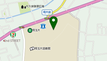 埼玉大学 教養学部の地図画像