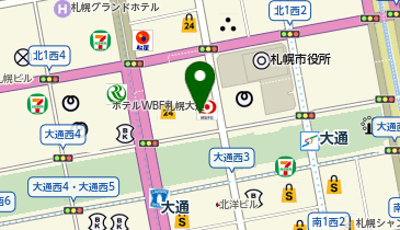 札幌道新文化センター 大通教室の地図画像