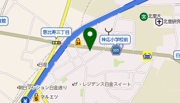 Art Gallery Shirokane(アート ギャラリー シロカネ) 6cの地図画像